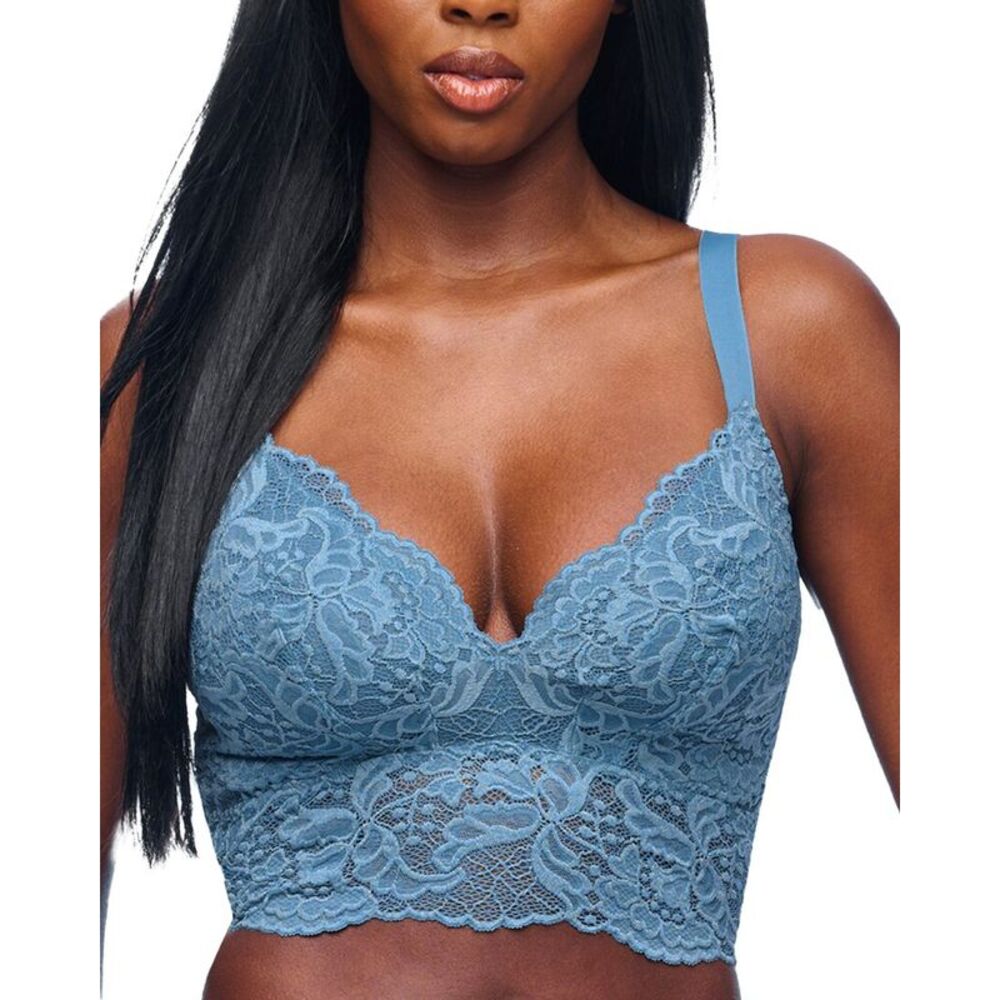 Cosabella Womens  Jhansi Curvy Bralette, Blue